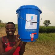 How do you feel when you get your own clean water for the first time?